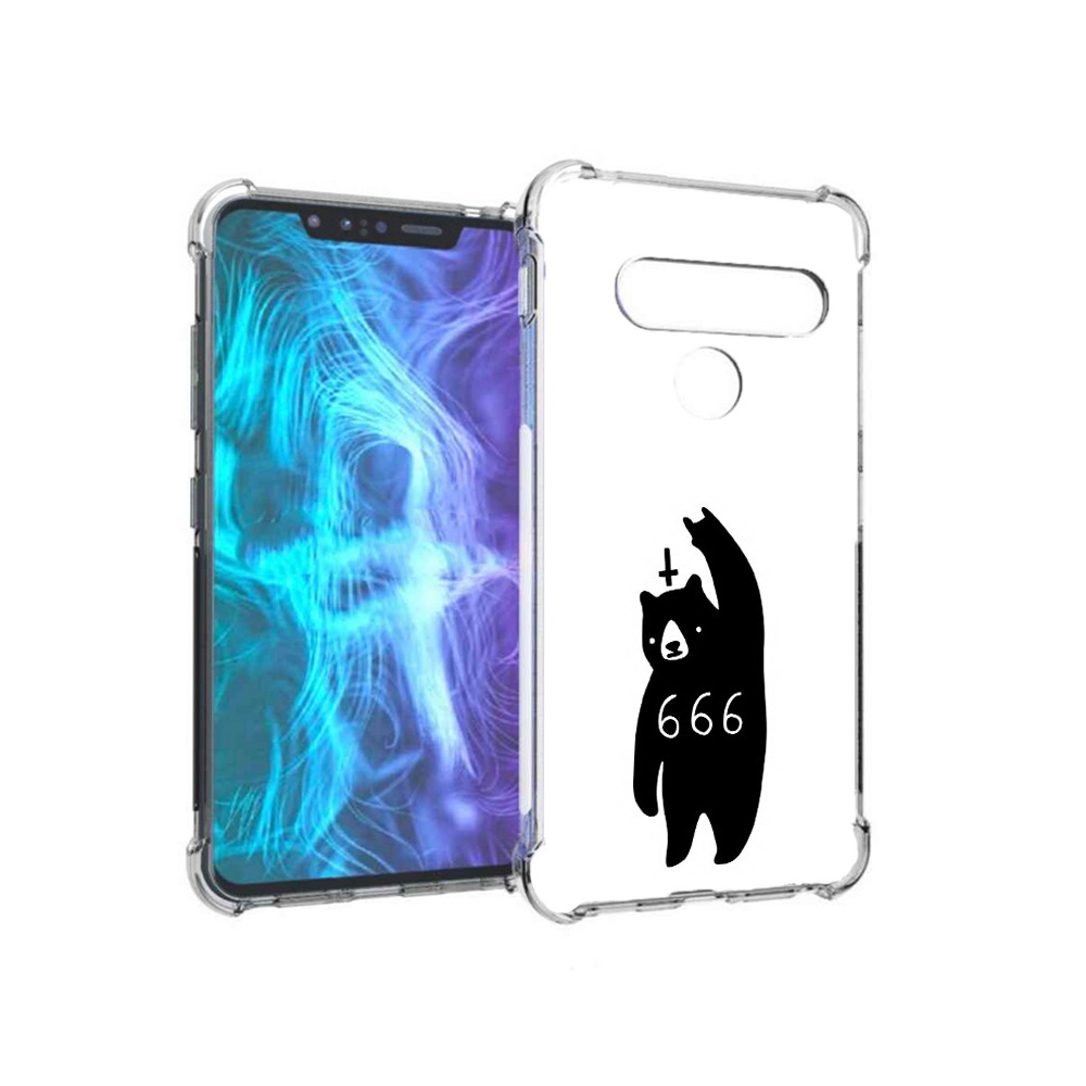 

Чехол MyPads Tocco для LG G8 медведь 666 (PT135945.77.462), Tocco