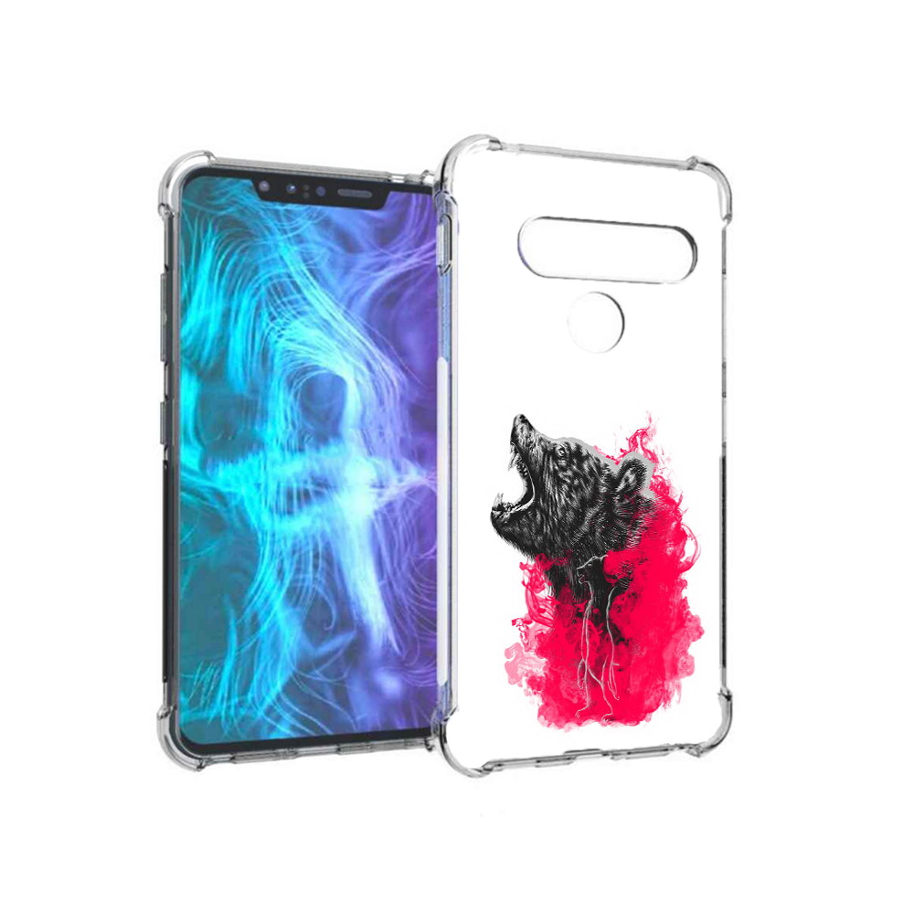 

Чехол MyPads Tocco для LG G8 медведь в дымке (PT135945.77.463), Tocco