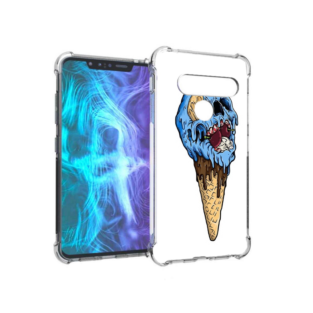 

Чехол MyPads Tocco для LG G8 мороженное череп (PT135945.77.484), Tocco