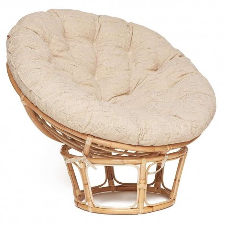 Садовое кресло-гнездо Tetchair Papasan eco 98х115х93см бежевый