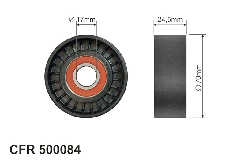 

Ролик CAFFARO 500084
