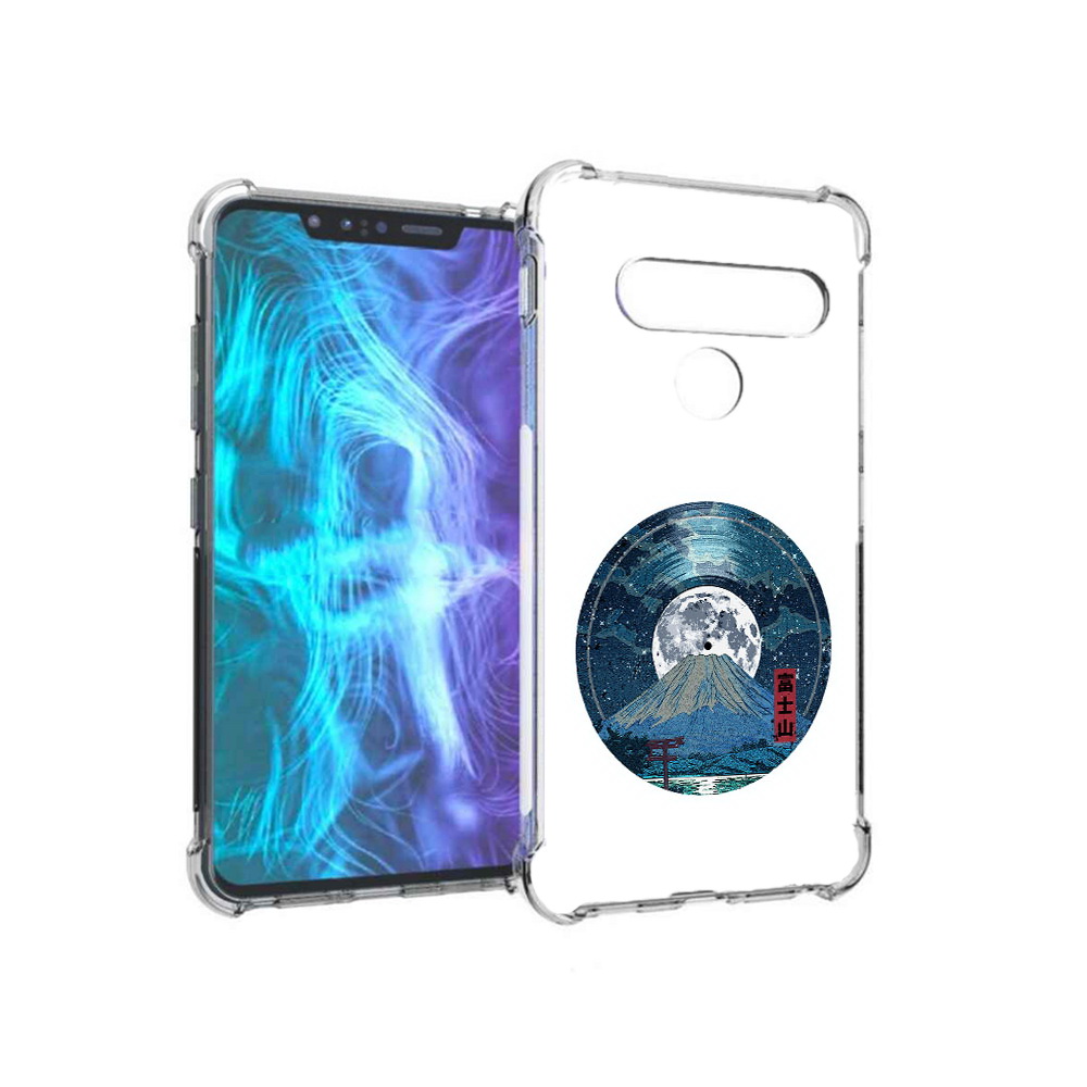 

Чехол MyPads Tocco для LG G8 нарисованная виниловая гора с луной (PT135945.77.497), Tocco