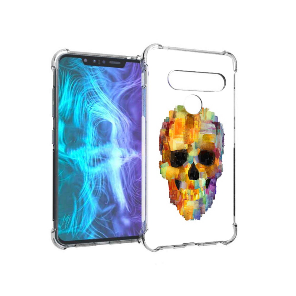 

Чехол MyPads Tocco для LG G8 нарисованный череп (PT135945.77.516), Tocco
