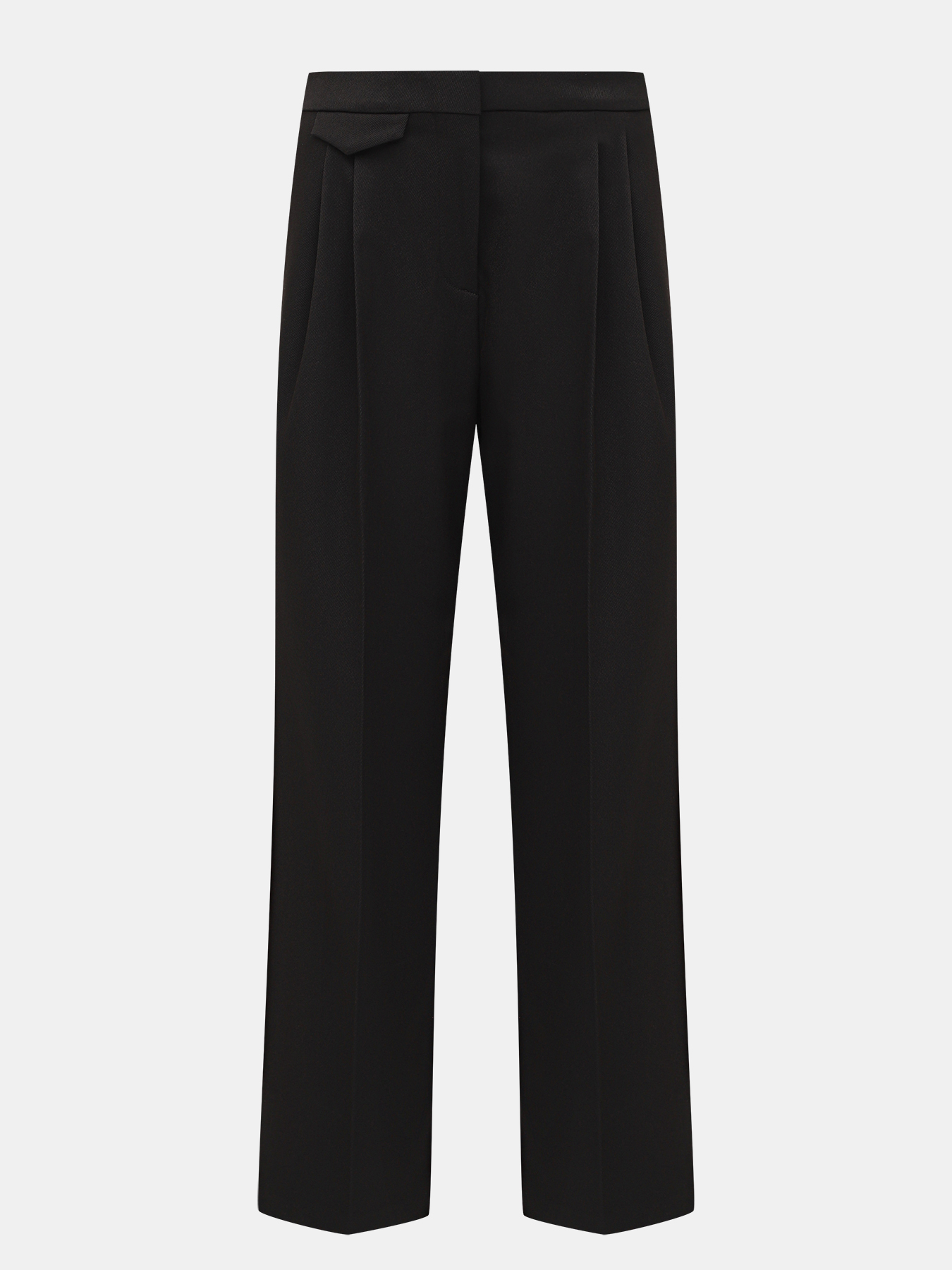 

Брюки женские HUGO BOSS 468045 черные 34, Черный, 468045