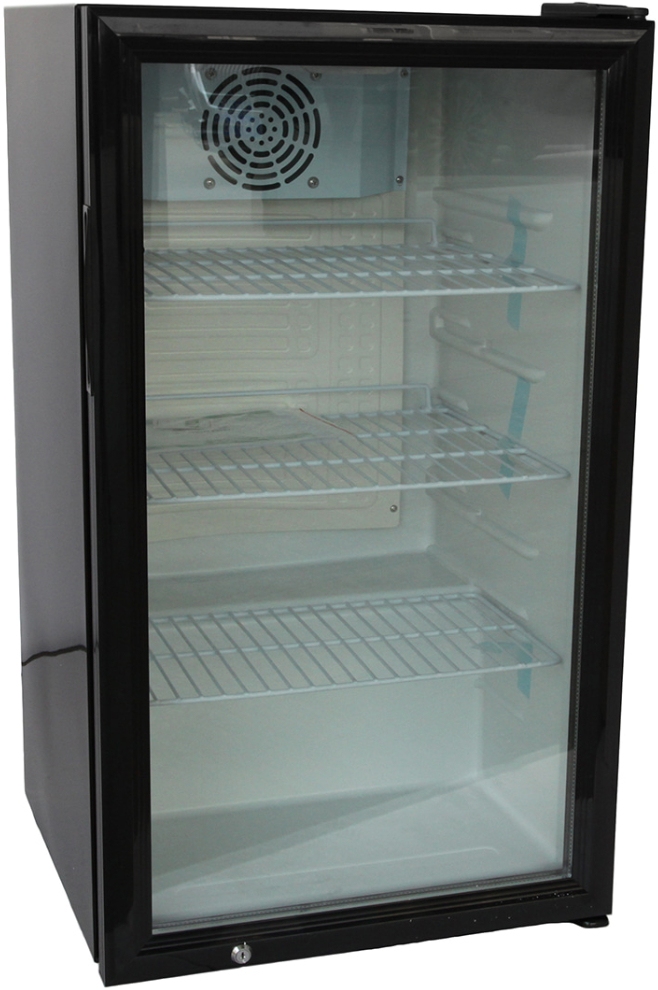 Морозильная камера Viatto VA-SD98EM черный холодильный шкаф viatto va jc88w
