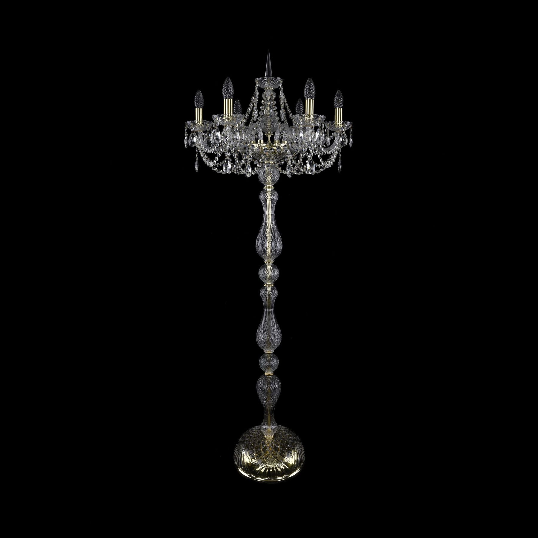фото Торшер 1406t1/6/195-160 g bohemia ivele crystal