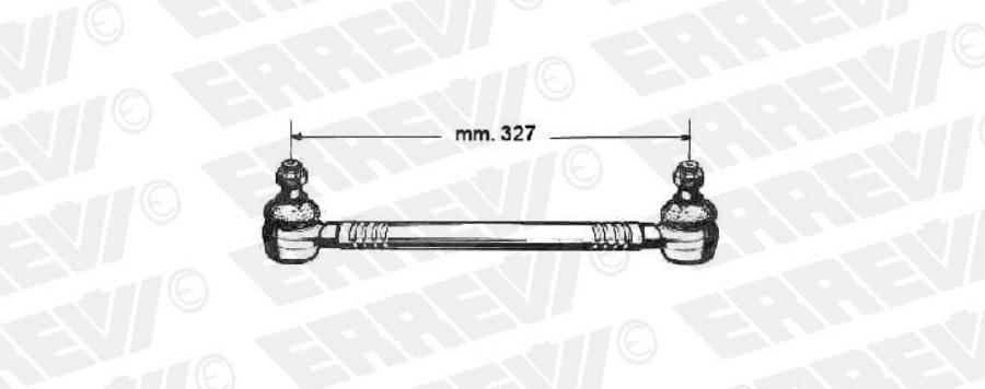 

ER712537_тяга стабилизатора перед. L=340/327 d=30 M18x1.5 конус 22 \Volvo FH12/16/FM7/9/10