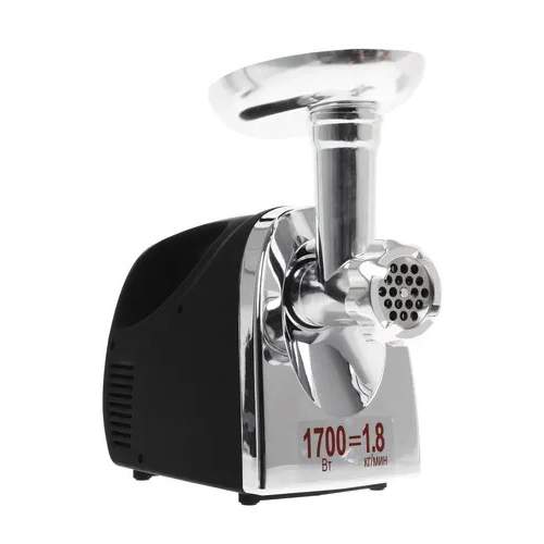 

Электромясорубка Aresa AR-2102 1700 Вт серебристый; черный, AR-2102