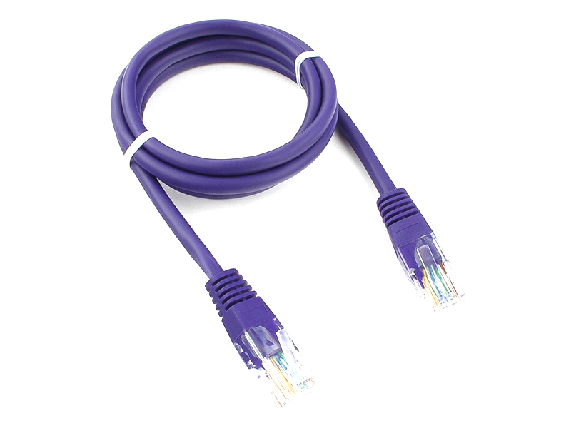 фото Кабель bion rj45-rj45 вилка-вилка м (bcl-pp12-1m/v)