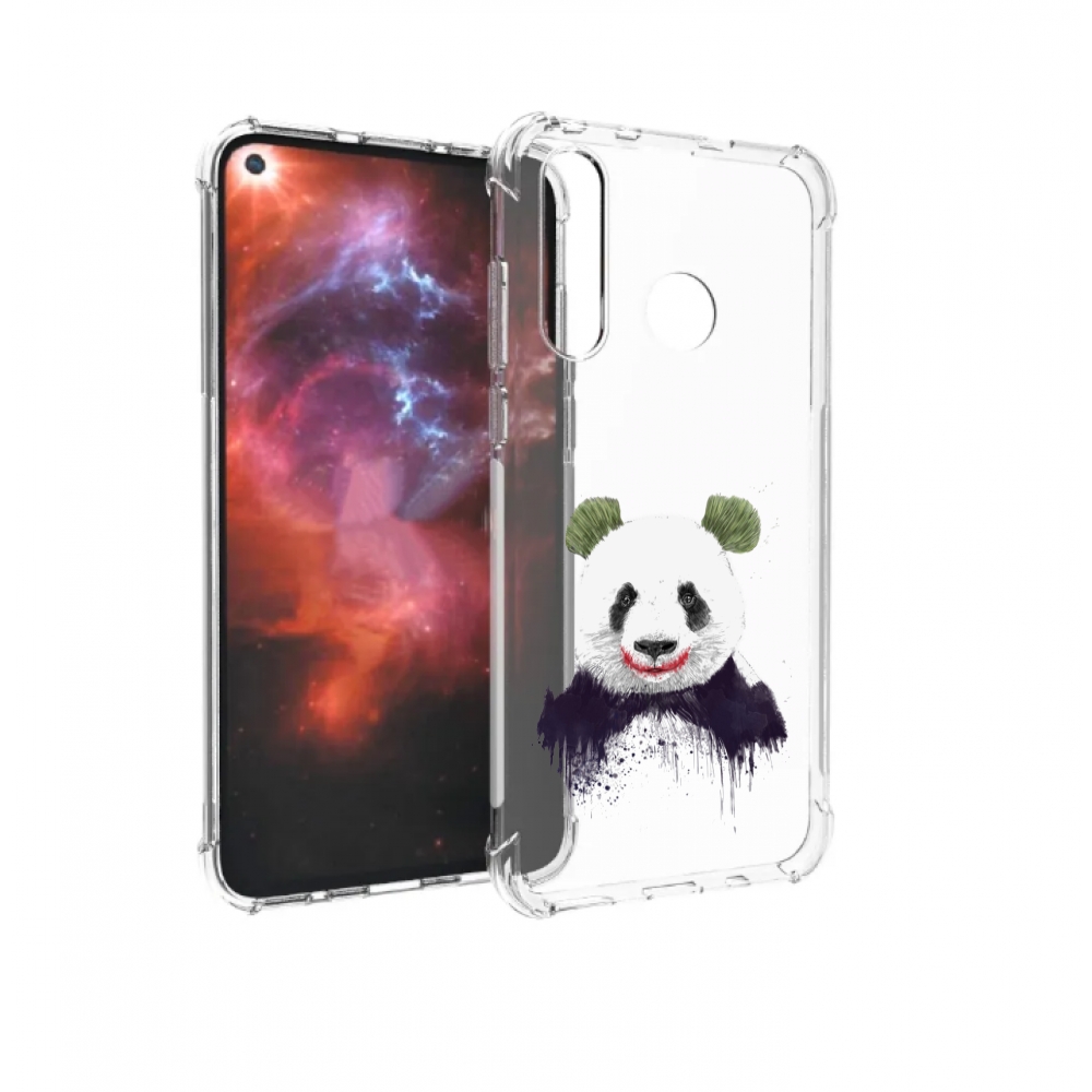 Чехол бампер MyPads панда джокер для Huawei Nova 4 противоударный