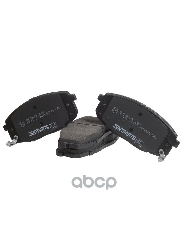

Колодки дисковые ие Hyundai Creta/ I30 KIA Carens/Cee D 1. ZENTPARTS Z07262 Z07262