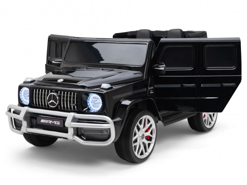 

Электромобиль Little Sun Mercedes G63 AMG Black/Paint, Черный, Детский электромобиль Mercedes G63 AMG 4WD 24V - S307-BLACK-PAINT
