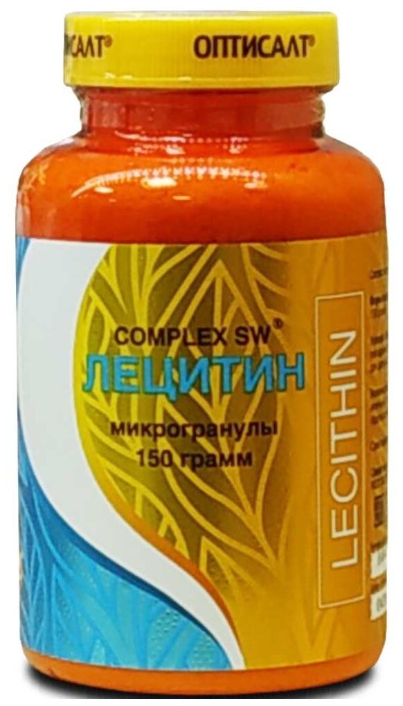 Купить Лецитин соевый Комплекс SW (порошок), 150 грамм, Оптисалт