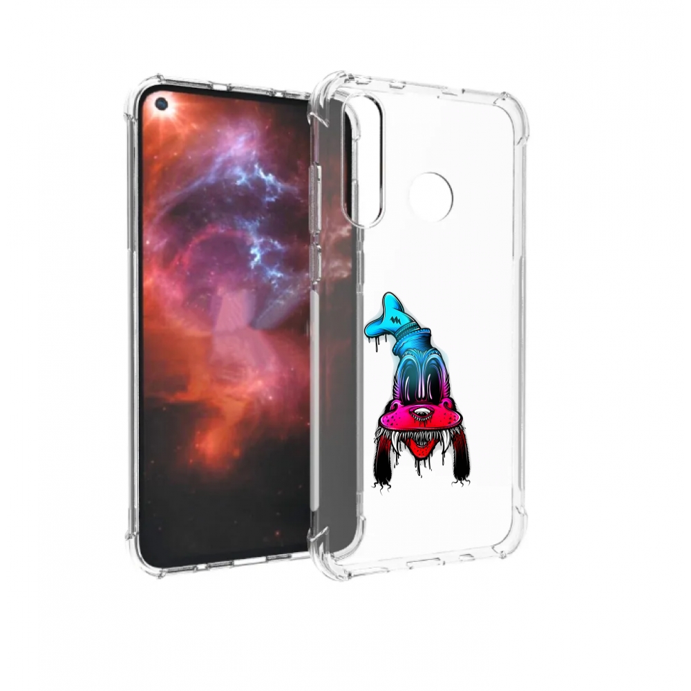 Чехол бампер MyPads Гуффи для Huawei Nova 4 противоударный