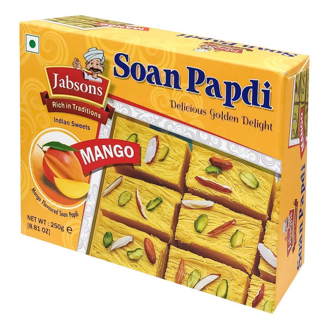 

Индийская сладость Соан Папади (Soan Papdi) с манго Jabsons Ябсонс 250 г