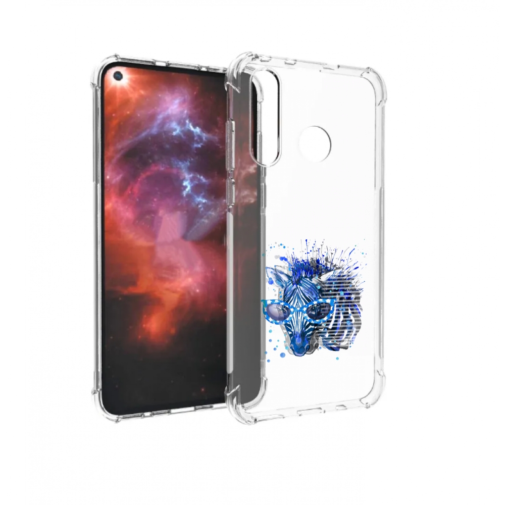 

Чехол бампер MyPads расплывчатая зебра для Huawei Nova 4 противо, Прозрачный, Tocco