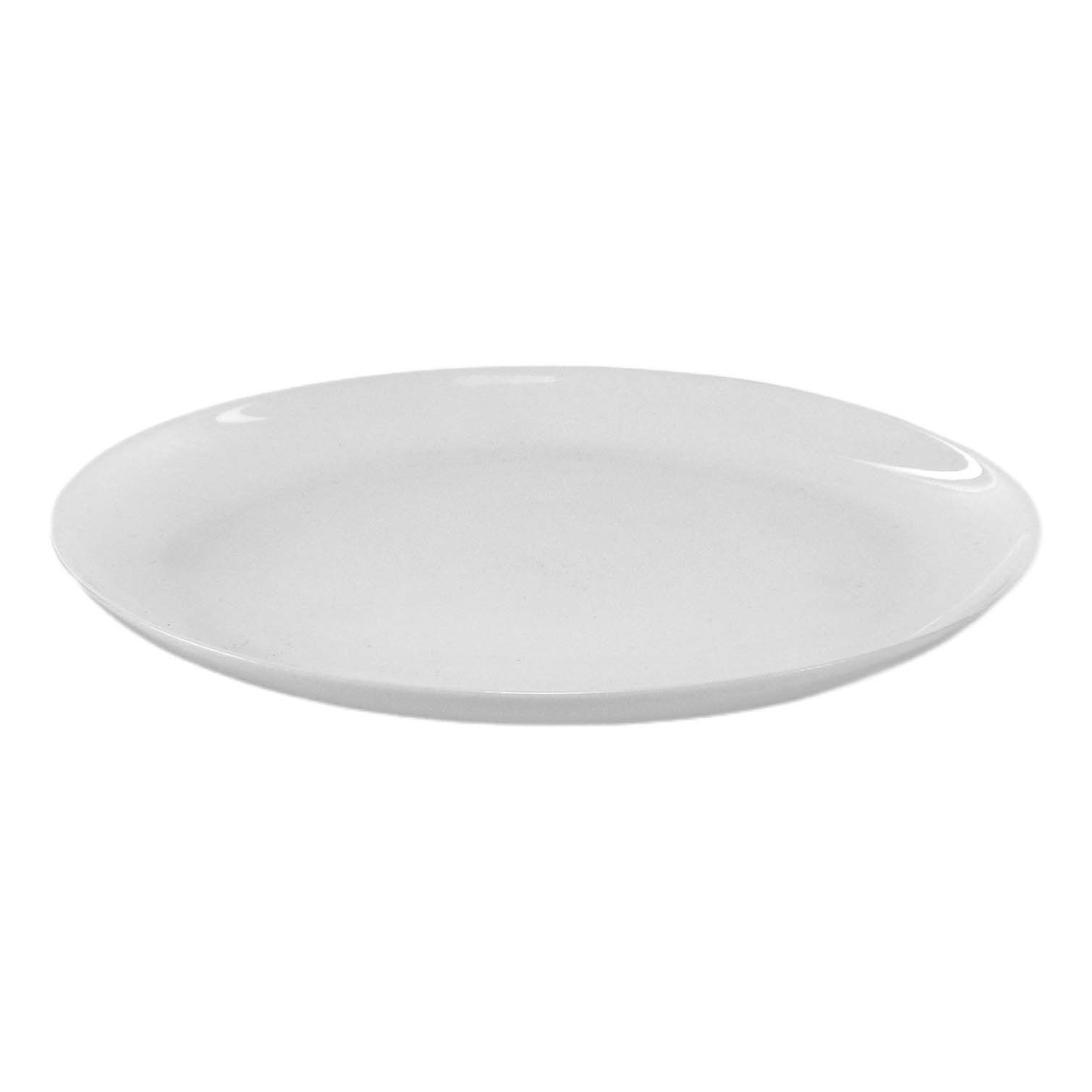 

Тарелка Golden Opal white купол 25 см белая