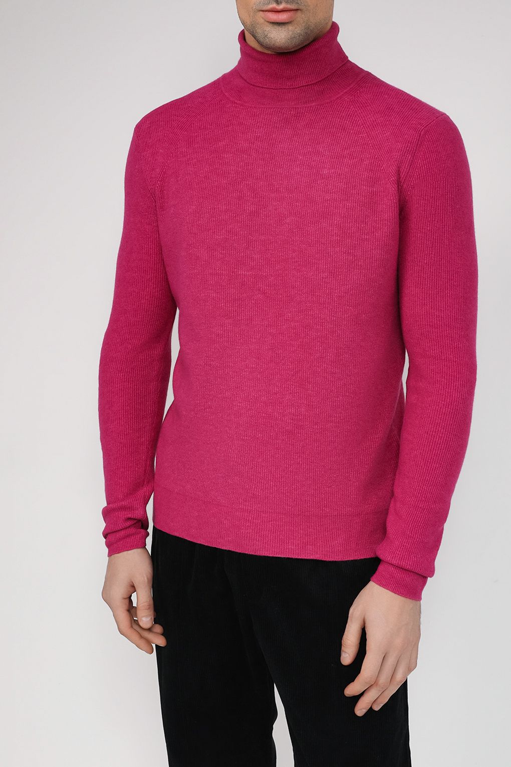 

Водолазка мужская Antony Morato MMSW01403 розовая XL, Розовый, MMSW01403