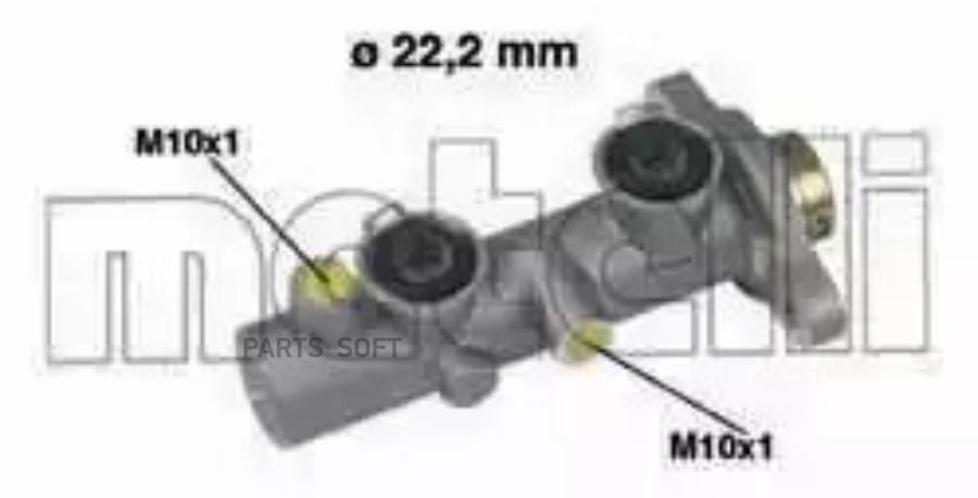 

Главный тормозной цилиндр (22 2 mm)