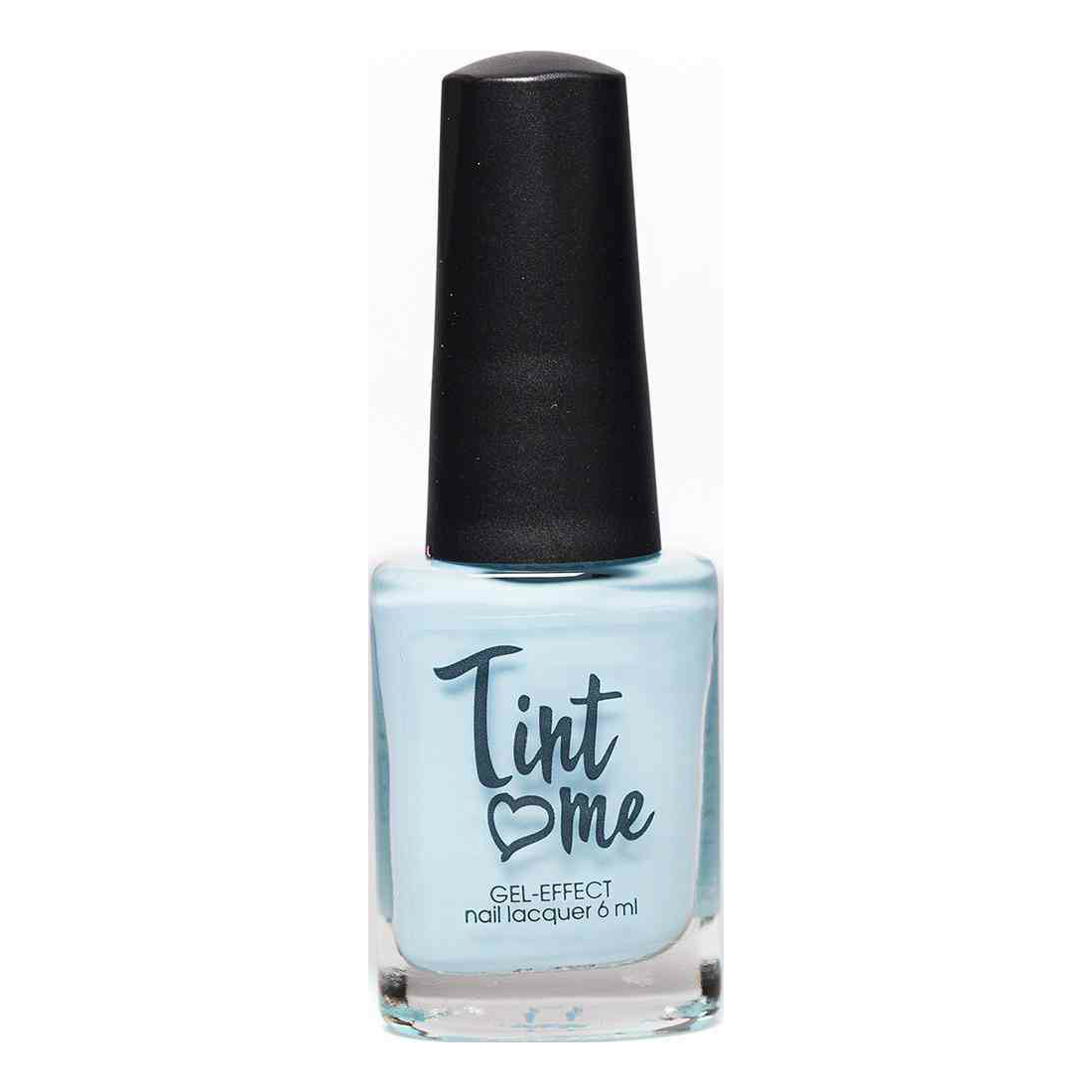 фото Лак для ногтей tint me 30 tender blue синий 6 мл