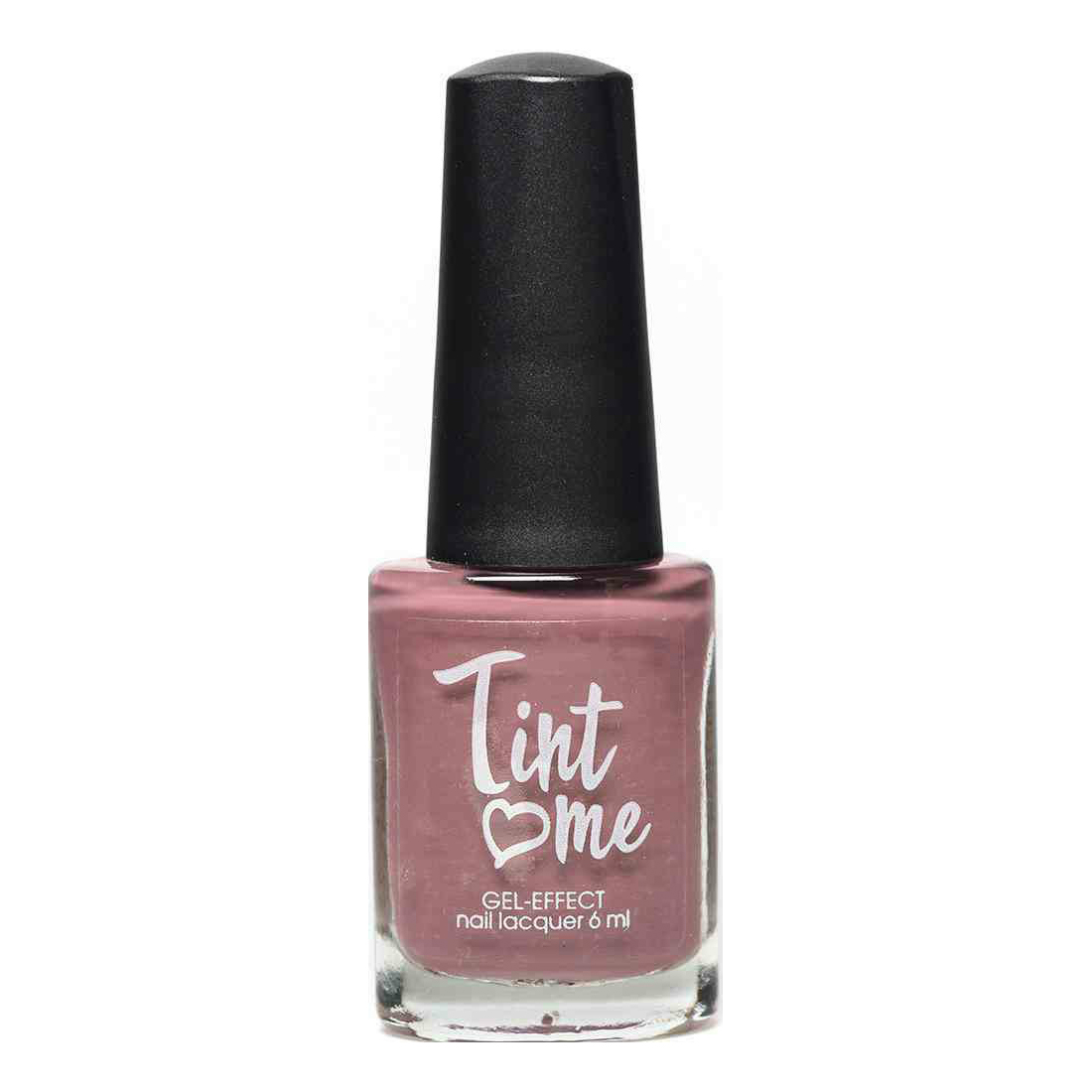 фото Лак для ногтей tint me 52 grey pink розовый 6 мл