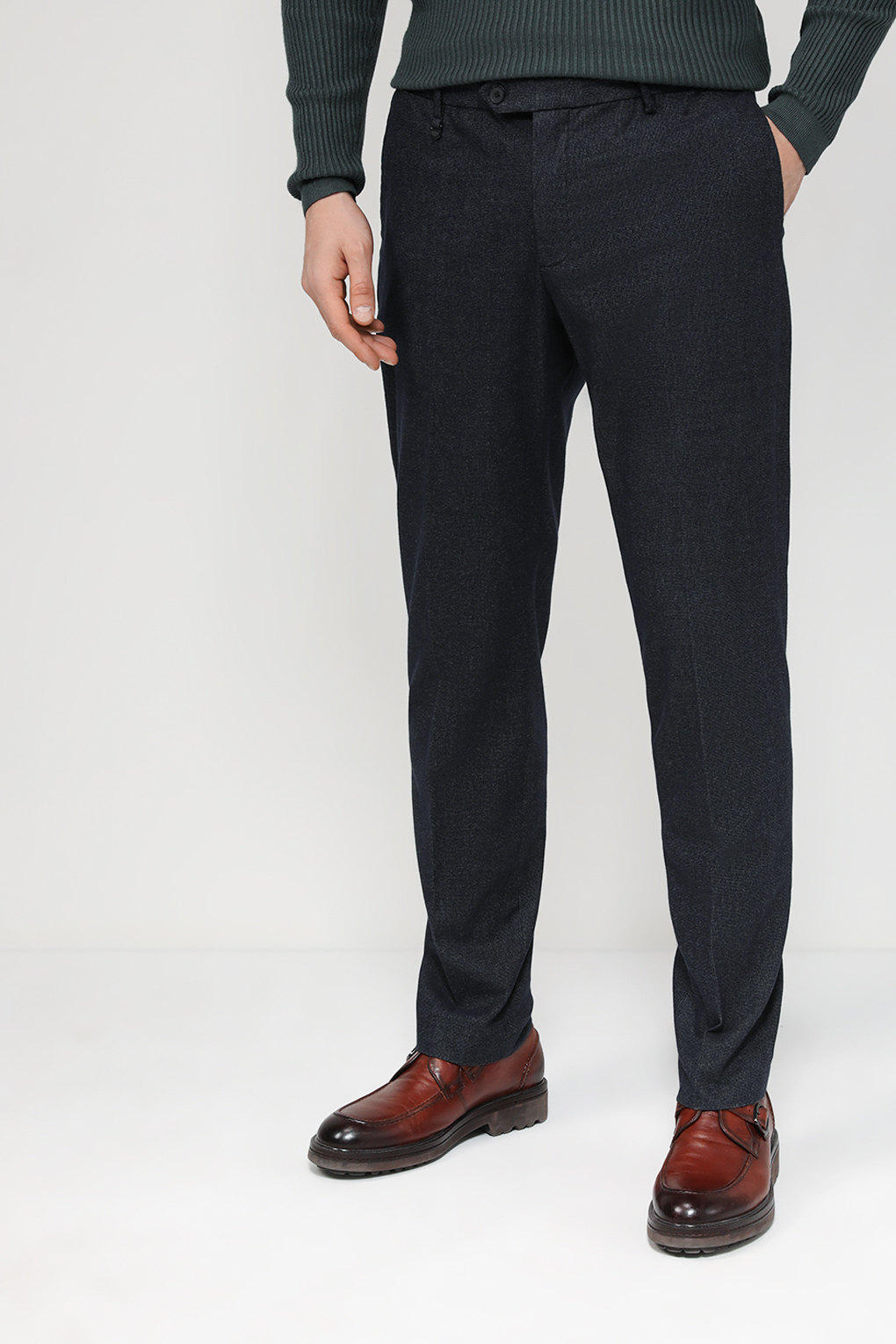 

Брюки мужские Antony Morato MMTR00694 синие 46, Синий, MMTR00694