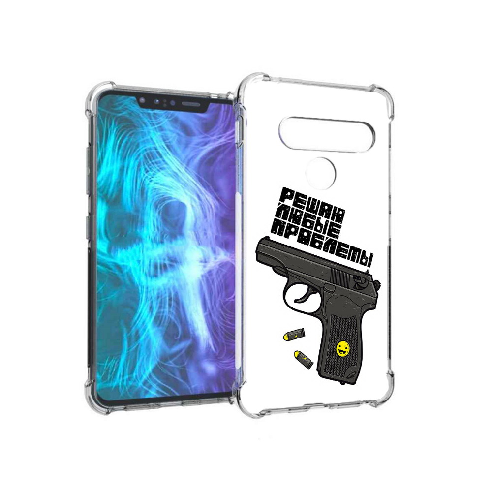 

Чехол MyPads Tocco для LG G8 пистолет против проблем (PT135945.77.542), Tocco