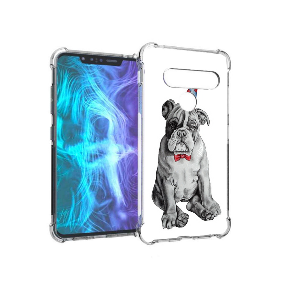 

Чехол MyPads Tocco для LG G8 праздничный щенок (PT135945.77.554), Tocco