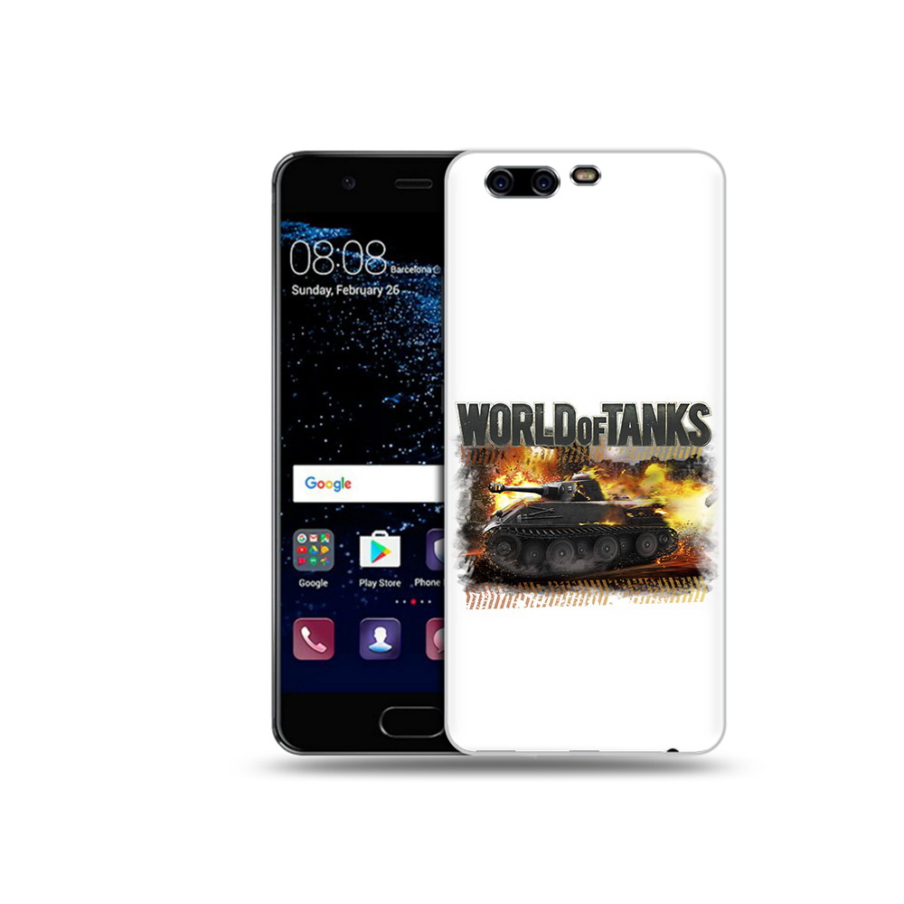 

Чехол MyPads Tocco для Huawei P10 Мир танков-2 (PT60870.50.118), Прозрачный, Tocco
