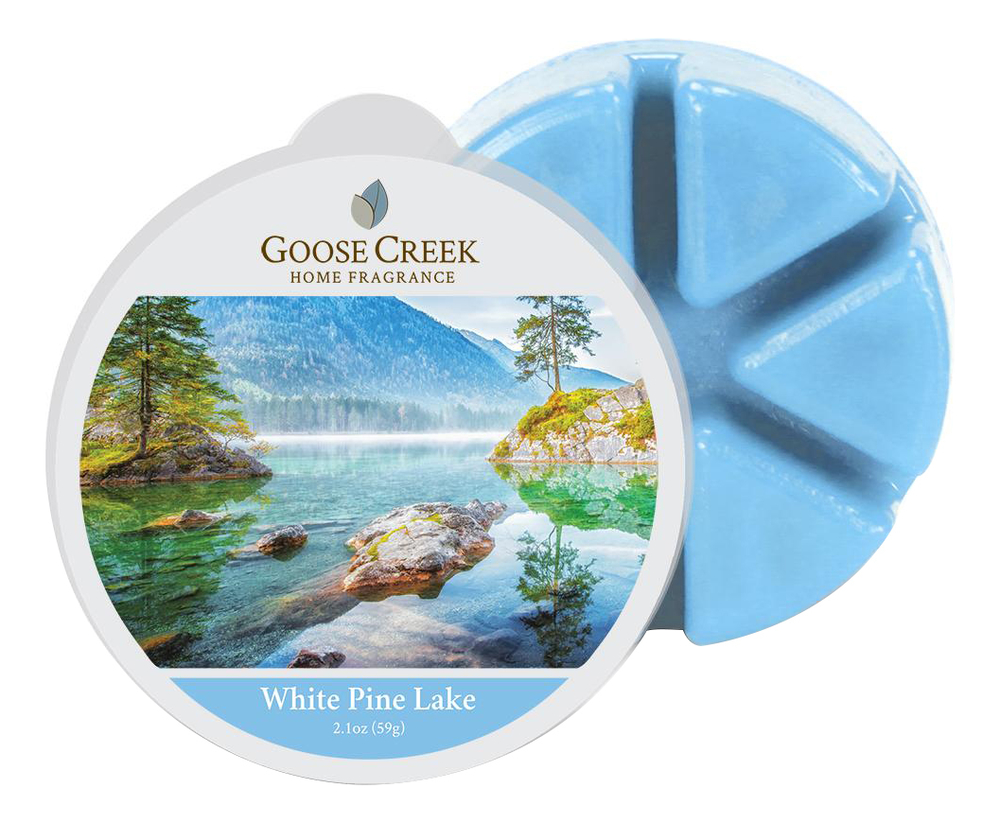 

Воск для аромаламп Goose Creek White Pine Lake Озеро белой сосны 59г, 397706