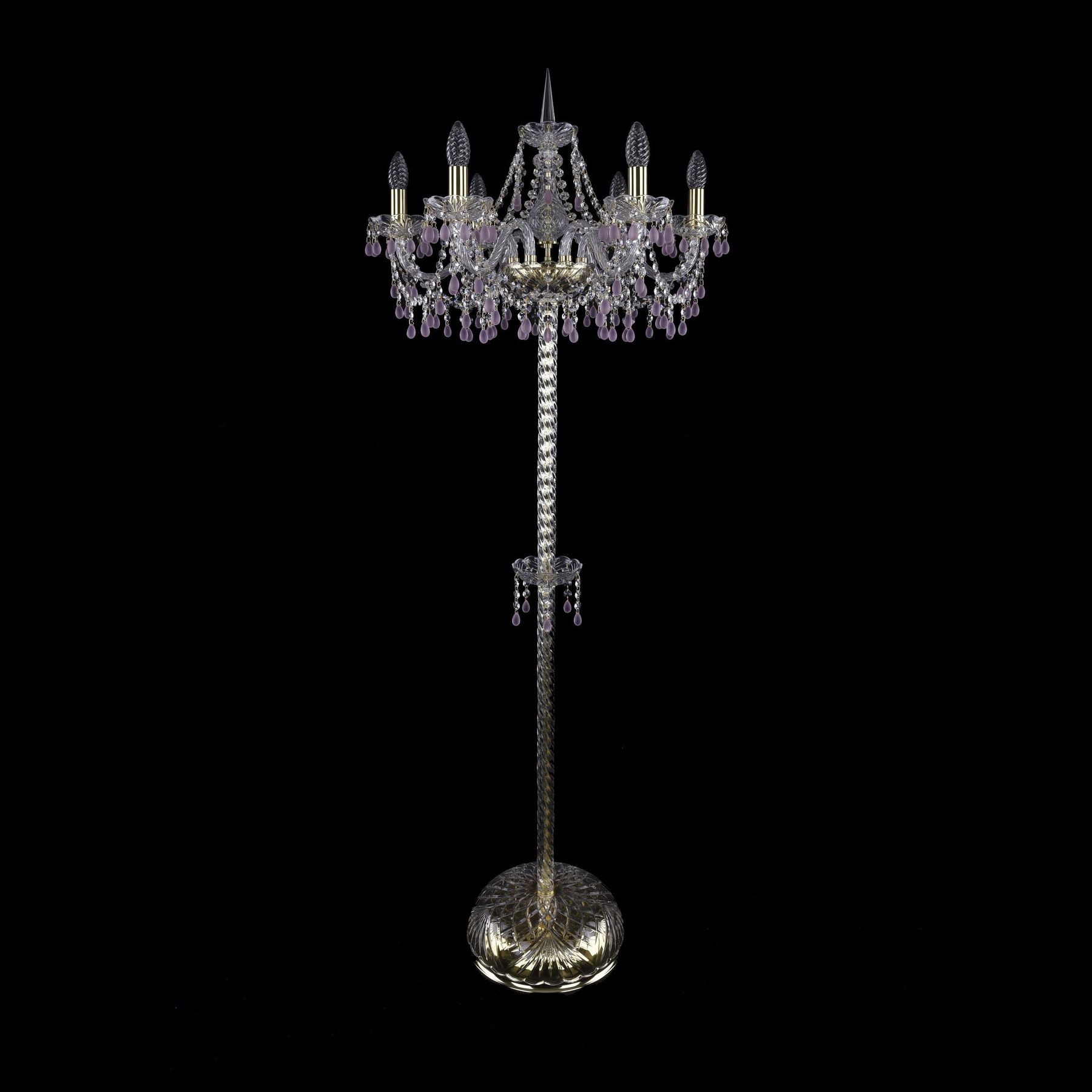 фото Торшер 1410t2/6/195-160 g v7010 bohemia ivele crystal