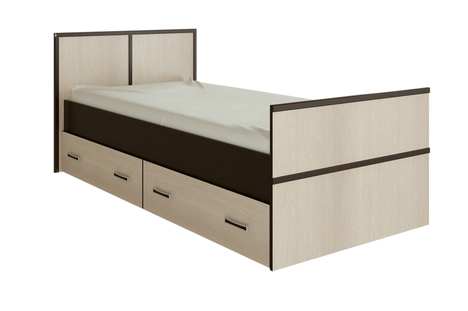 

Кровать с проложками ДСП Сакура LIGHT 90х200