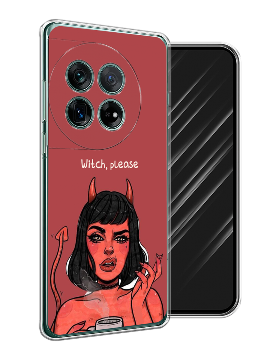

Чехол Awog на OnePlus 12 "Evil Girl", Бордовый;черный, 154450-1