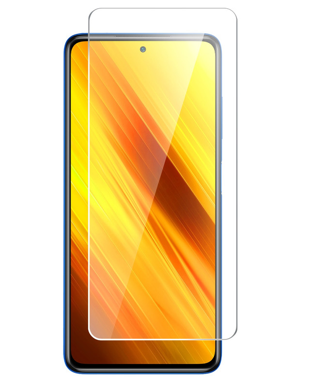 

Защитное стекло для Xiaomi Poco X3 гибридное прозрачное, Xiaomi Poco X3