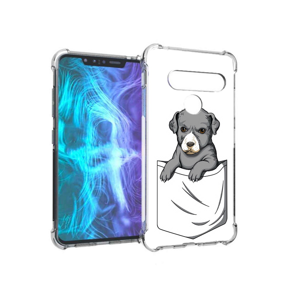 

Чехол MyPads Tocco для LG G8 собачка в кармане (PT135945.77.611), Tocco