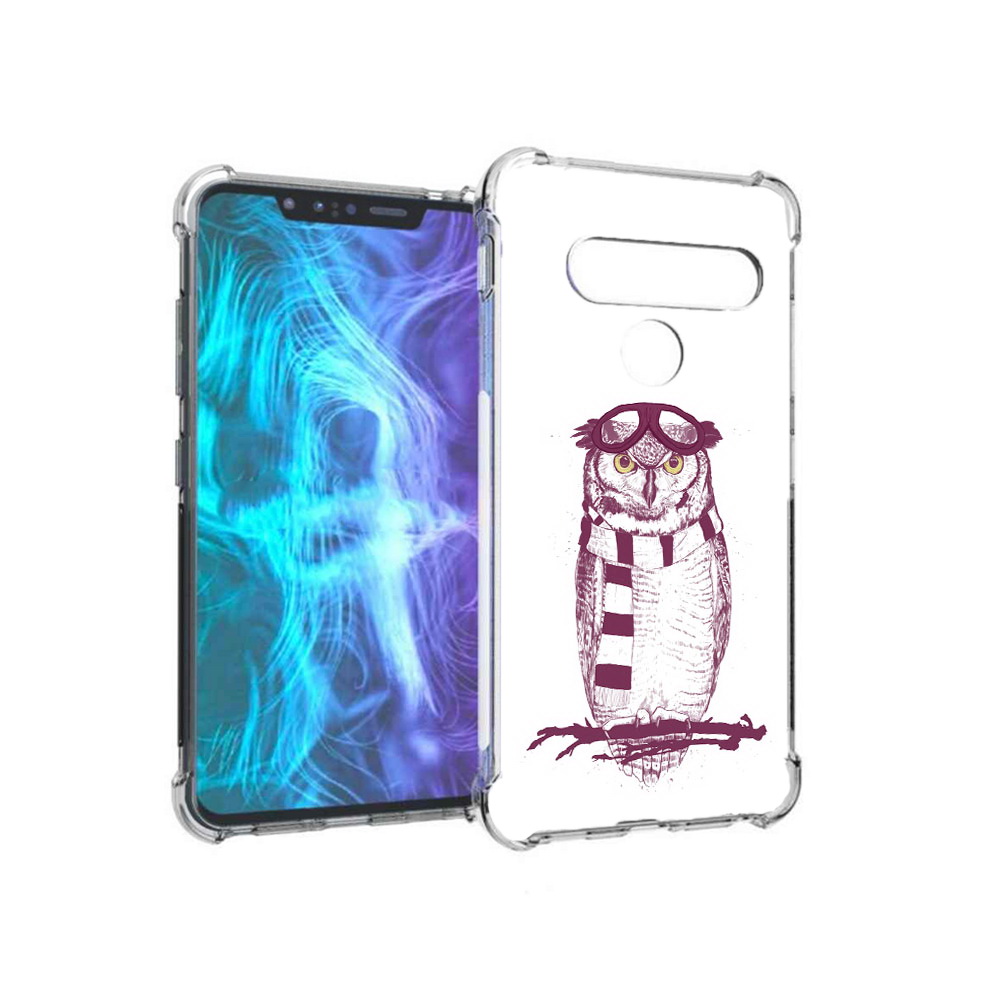 

Чехол MyPads Tocco для LG G8 сова-летчик (PT135945.77.612), Tocco