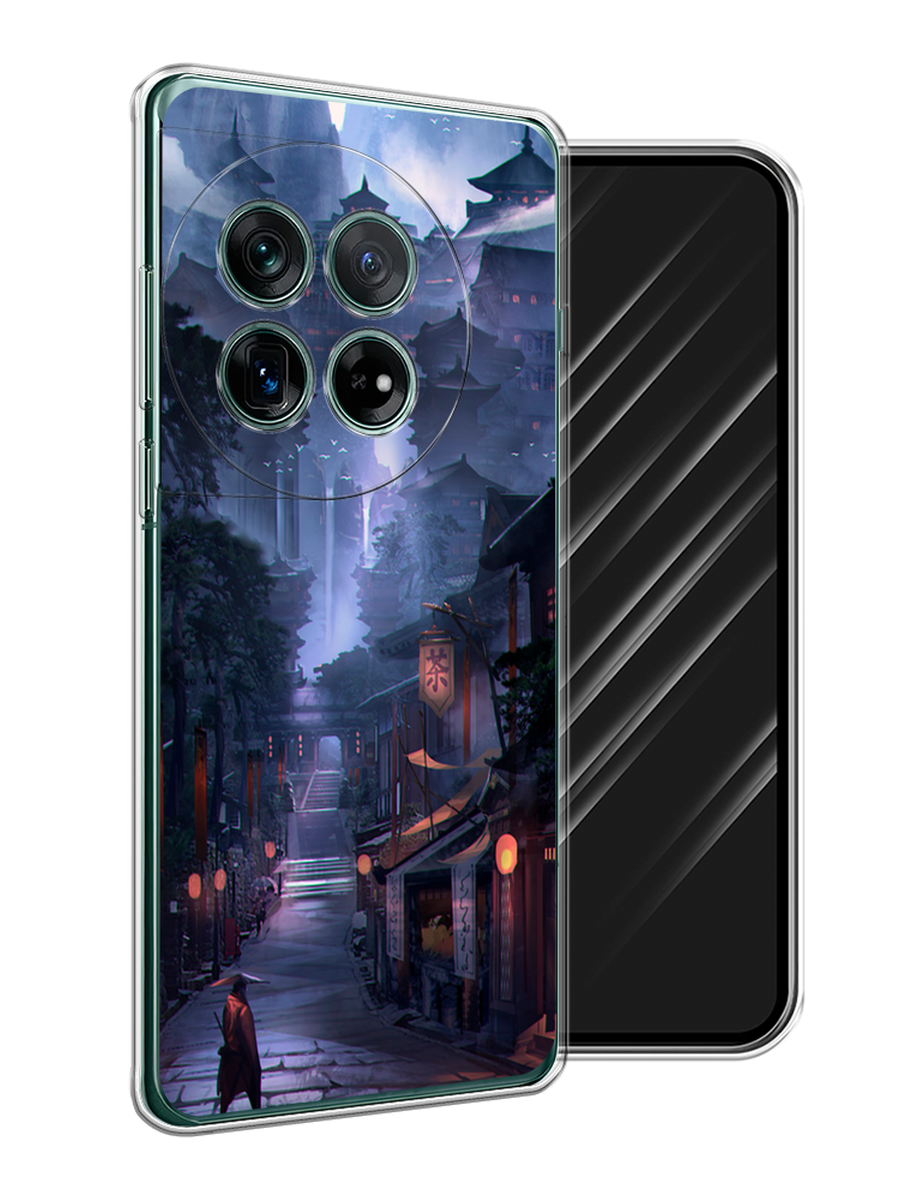 

Чехол Awog на OnePlus 12 "Одинокий самурай", Синий;черный;коричневый, 154450-1