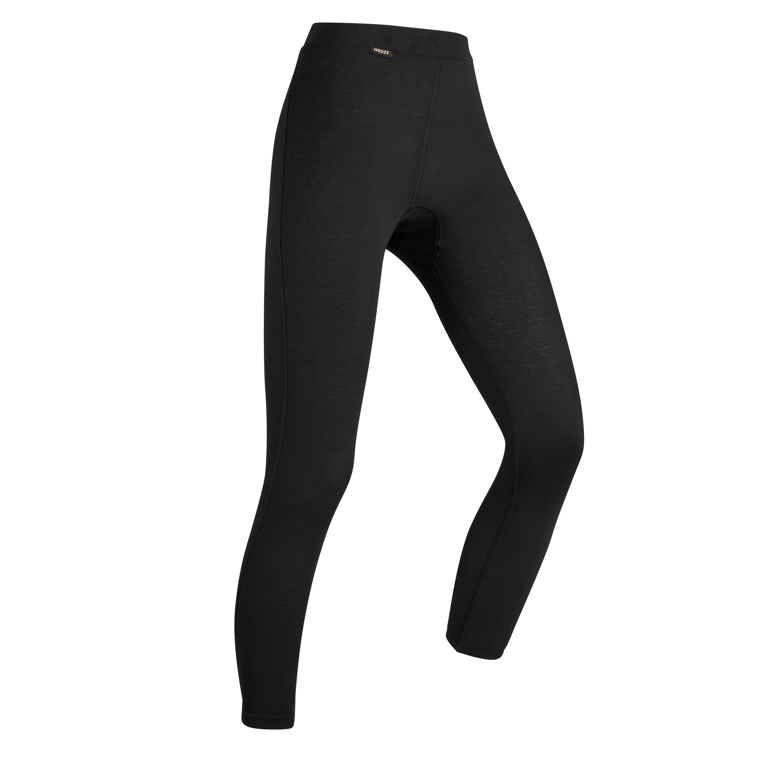 

Термобелье Decathlon (низ) лыжное женское черное 100 Baselayer bottom W black, XL, Base layer bottom