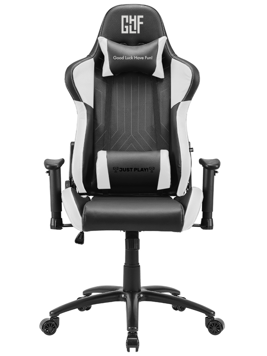 Игровое кресло для компьютера GLHF 2X Black/White