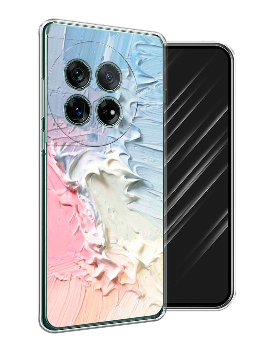 

Чехол Awog на OnePlus 12 "Фруктовое мороженное", Голубой;розовый;желтый, 154450-1