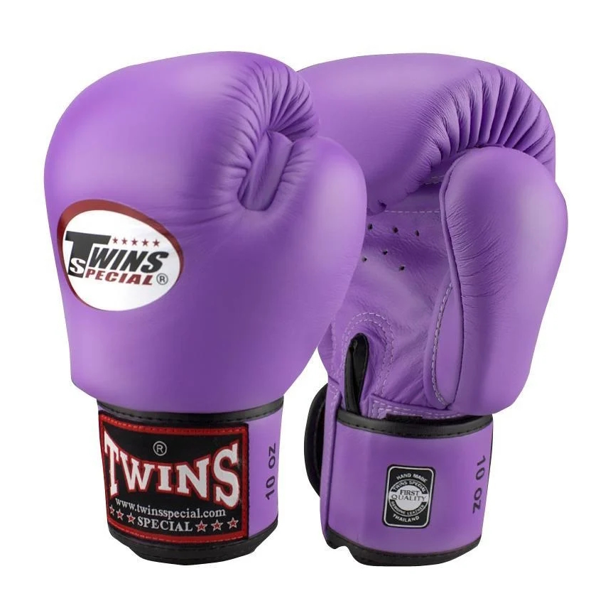 Боксерские перчатки TWINS bgvl-3 пурпурные, 12 унций