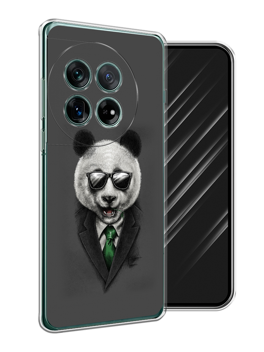 

Чехол Awog на OnePlus 12 "Деловая панда", Серый;зеленый, 154450-1