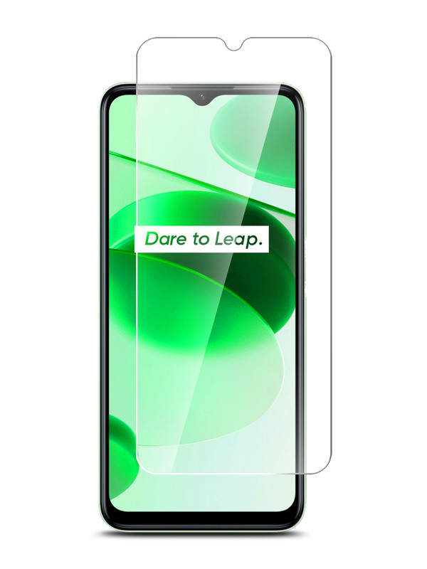 

Защитное стекло для Realme C35 гибридное прозрачное, Realme C35