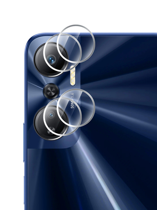 

Защитное стекло для Infinix HOT 20 на камеру 2 шт гибридное прозрачное, Infinix HOT 20