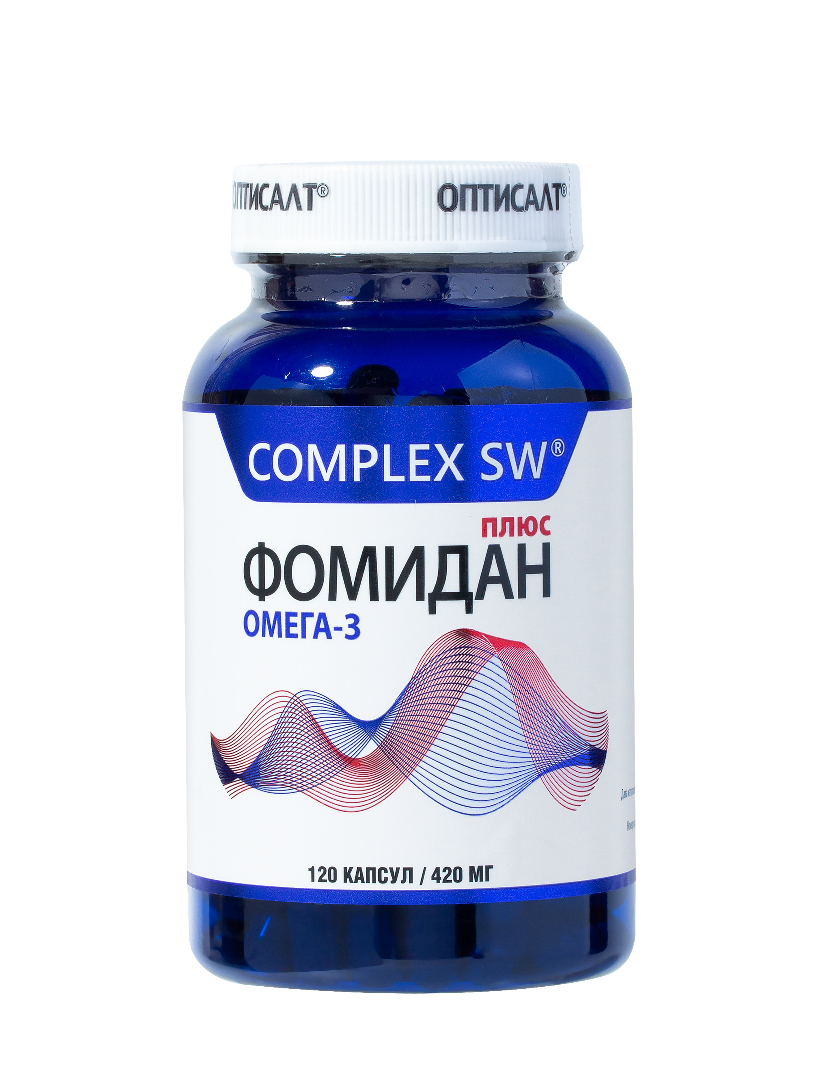Мультикомплекс с антиоксидантами и Омега-3 Фомидан плюс капсулы 120 шт.