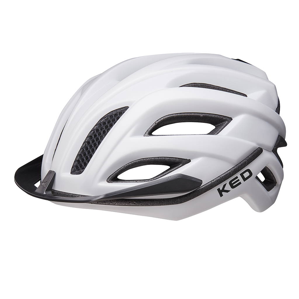 Шоссейный велосипедный шлем KED Champion Visor Sand Matt L