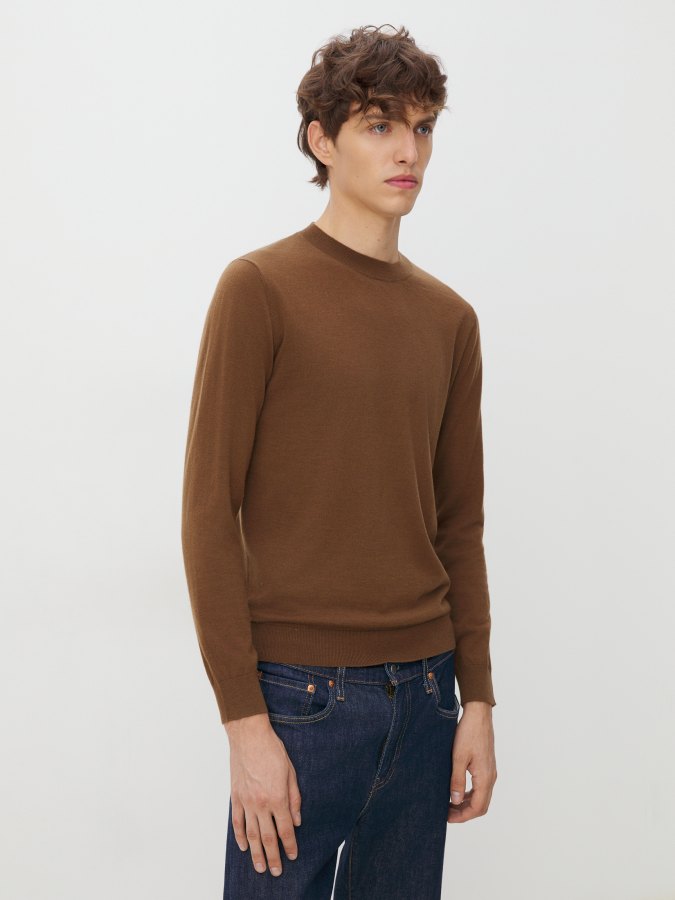 

Джемпер мужской Maison David JX20 коричневый L, JX20