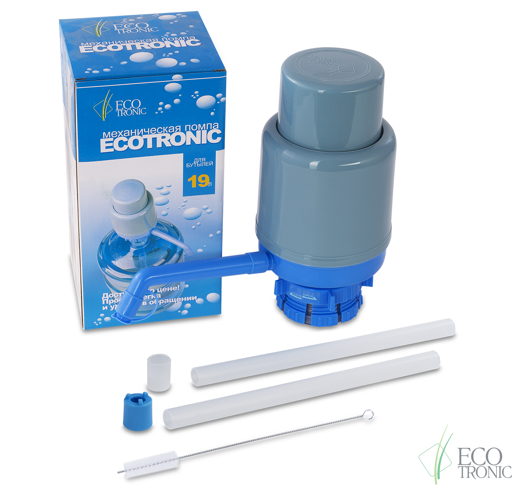 Помпа для воды Ecotronic Classic, grey/blue