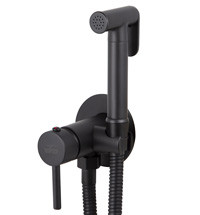 

Смеситель с гигиеническим душем VIKO V-4922 Black Matt (латунь), Черный