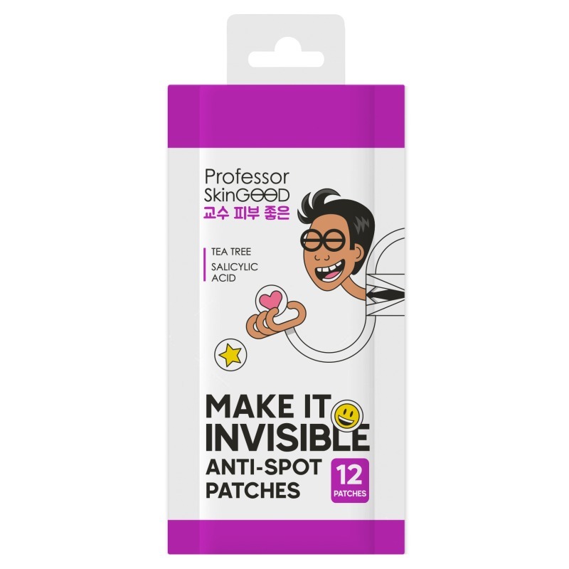 фото Professor skingood патчи профессор против прыщей make it invisible anti-spot patches 12шт